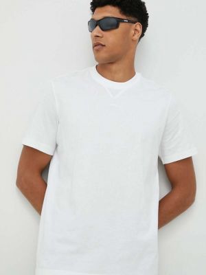 Тениска с дълъг ръкав с апликация Adidas бяло