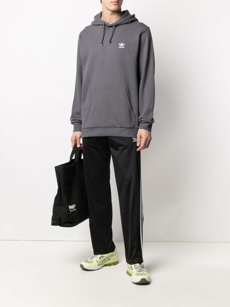 Sudadera con capucha con bordado Adidas gris