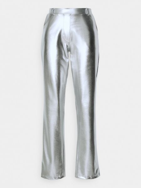 Spodnie Vero Moda srebrne