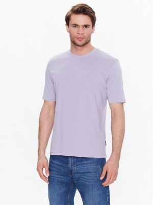 Marškinėliai Sisley violetinė