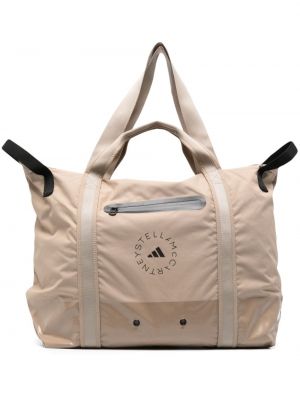 Τσάντα με σχέδιο Adidas By Stella Mccartney καφέ