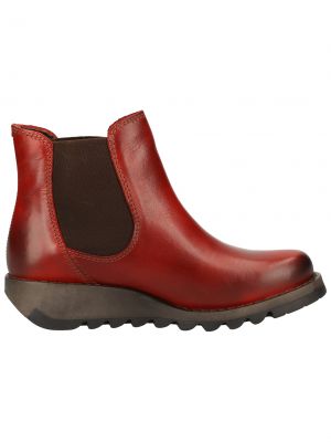Chelsea boots Fly London rouge