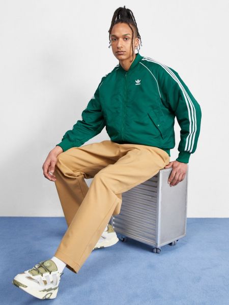 Kurtka bomber Adidas Originals zielona