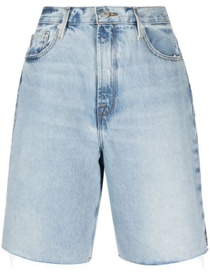 Szorty jeansowe z przetarciami Frame