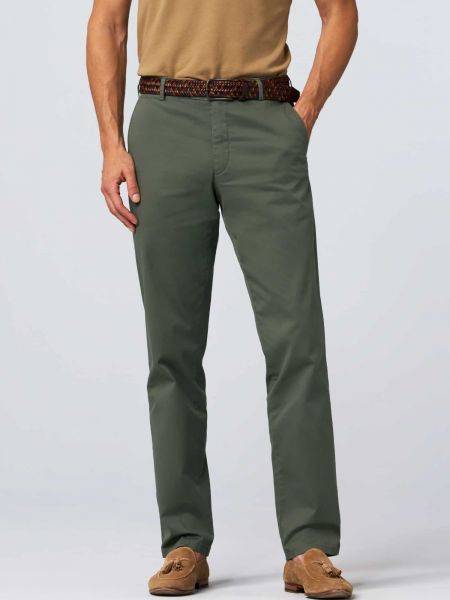 Pantalon chino Meyer vert