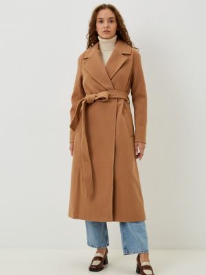 Пальто Chic De Femme коричневое
