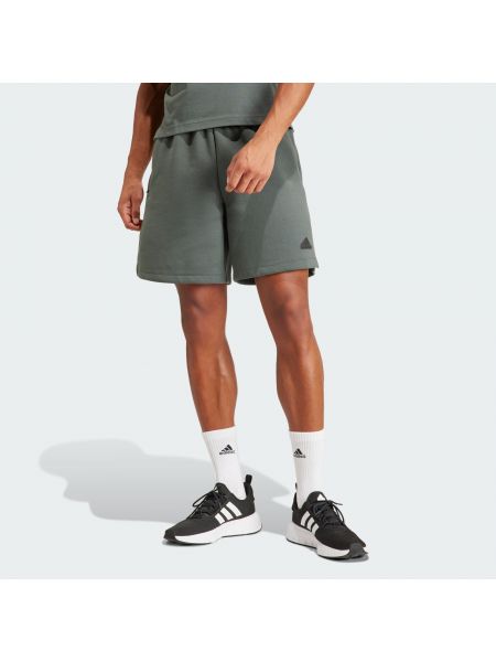 Sportske kratke hlače bootcut Adidas zelena