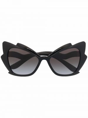 Akiniai nuo saulės su abstrakčiu raštu Dolce & Gabbana Eyewear juoda
