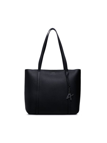 Nakupovalna torba Armani Exchange črna