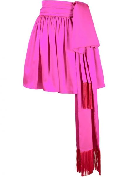 Mini sukně Rochas, růžová