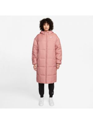 Зимнее пальто Nike розовое
