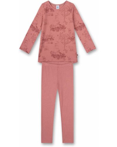 SANETTA Pyžamo  pastelovo ružová / tmavoružová