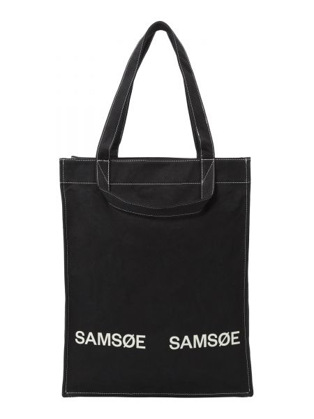 Βαμβακερή τσάντα Samsoe Samsoe