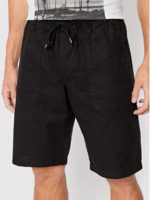 Shorts en jean Tom Tailor Denim noir