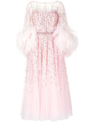 Lång klänning Jenny Packham rosa