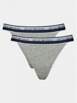 Tanga Emporio Armani Underwear gris