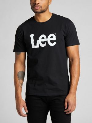 Camiseta manga corta Lee negro