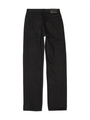 Straight jeans ausgestellt Balenciaga schwarz