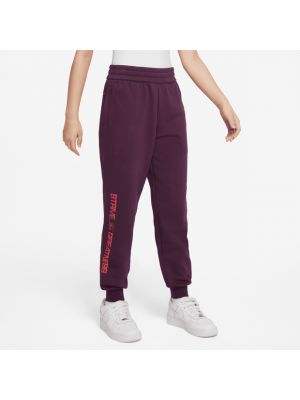 Pantalon en coton Nike marron