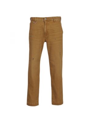 Pantaloni chino Diesel marrone