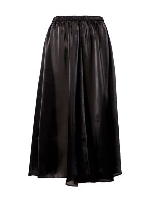 Midi sukňa Weekday čierna