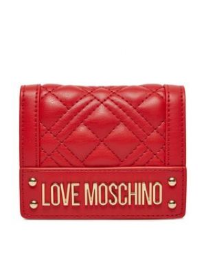Portefeuille Love Moschino rouge