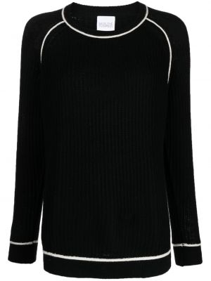 Długi sweter wełniane Madeleine Thompson - сzarny