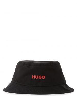 Kapelusz bawełniany Hugo czarny