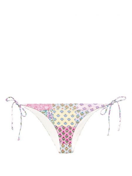 Geblümt bikini mit print Mc2 Saint Barth pink