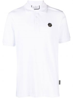 Poloshirt Philipp Plein hvid