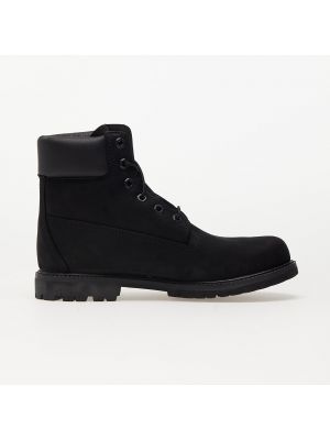 Nepromokavé krajkové šněrovací kotníkové boty Timberland černé