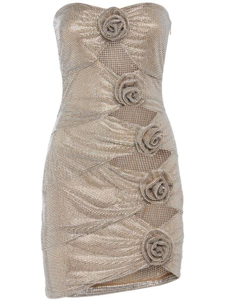 Jersey dress Giuseppe Di Morabito beige