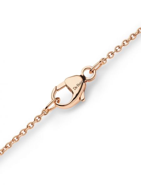 Z růžového zlata náhrdelník De Beers Jewellers