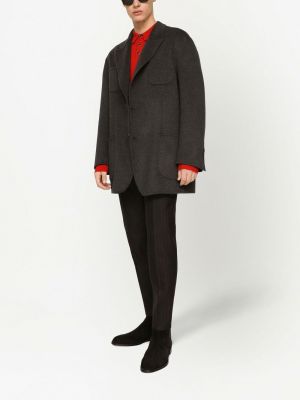 Oversize kaschmir blazer Dolce & Gabbana schwarz
