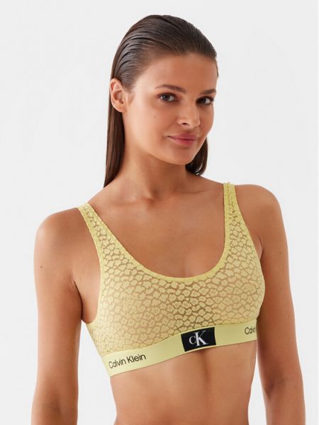 Športová podprsenka Calvin Klein Underwear žltá