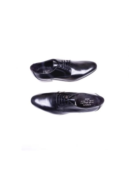 Zapatos derby de cuero Daniele Alessandrini negro