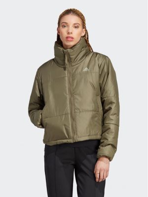 Pernata jakna bootcut izolirani Adidas zelena
