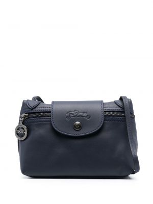 Чанта през рамо Longchamp синьо
