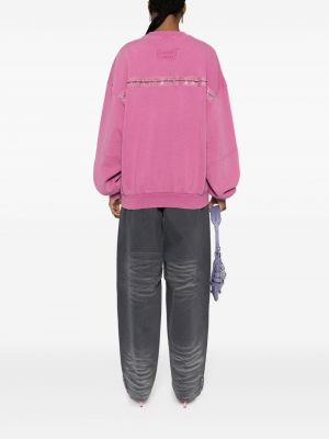 Siuvinėtas džemperis Cannari Concept rožinė