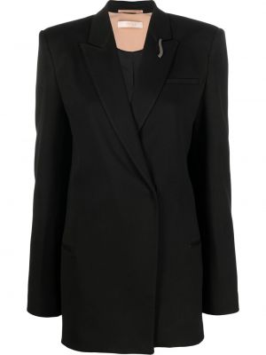 Lang blazer Ssheena svart