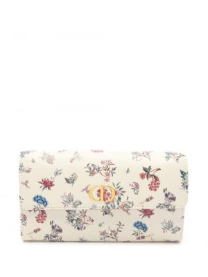 Kvetinová peňaženka s potlačou Christian Dior