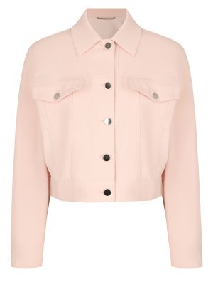 Джинсовая куртка Peserico Easy розовая