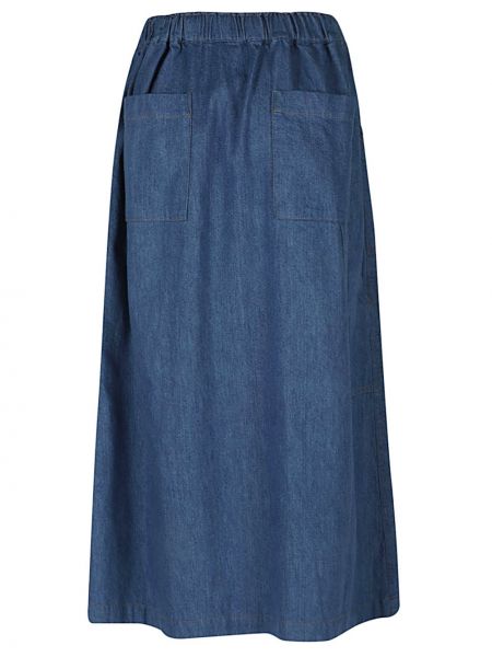 Minigonna di cotone Sarahwear blu