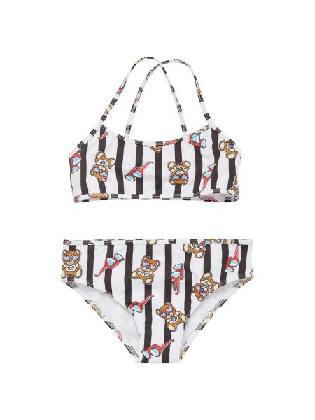 Bikini for jenter Moschino hvit