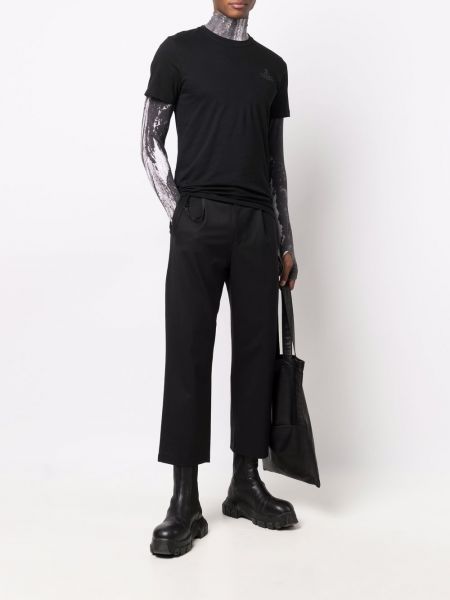 Raštuotas marškinėliai Vivienne Westwood juoda