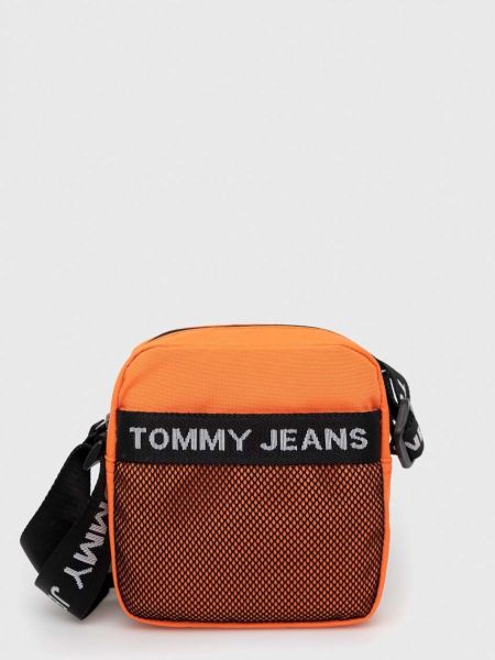 Чанта през рамо Tommy Jeans оранжево