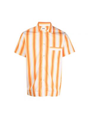Hemd mit kurzen ärmeln Tekla orange