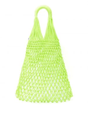 Sac en coton Nannacay vert