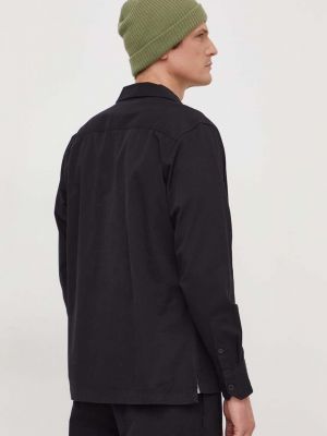 Traper košulja bootcut Calvin Klein Jeans crna