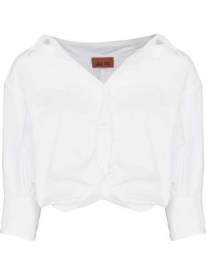 Укороченная рубашка Alix Nyc, белая